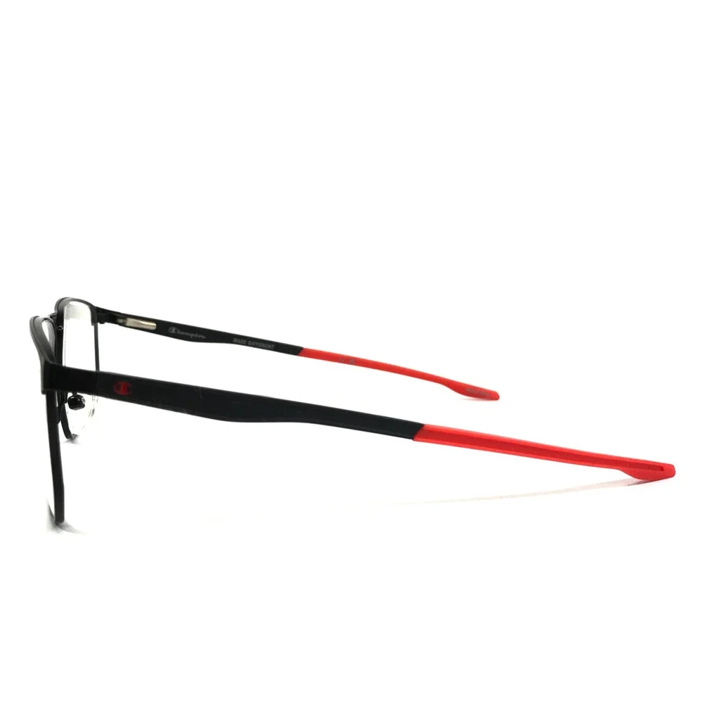 Champion Eyeglasses Frames PROPELX 100 C01 Matte Black Rectangle 59-17-145